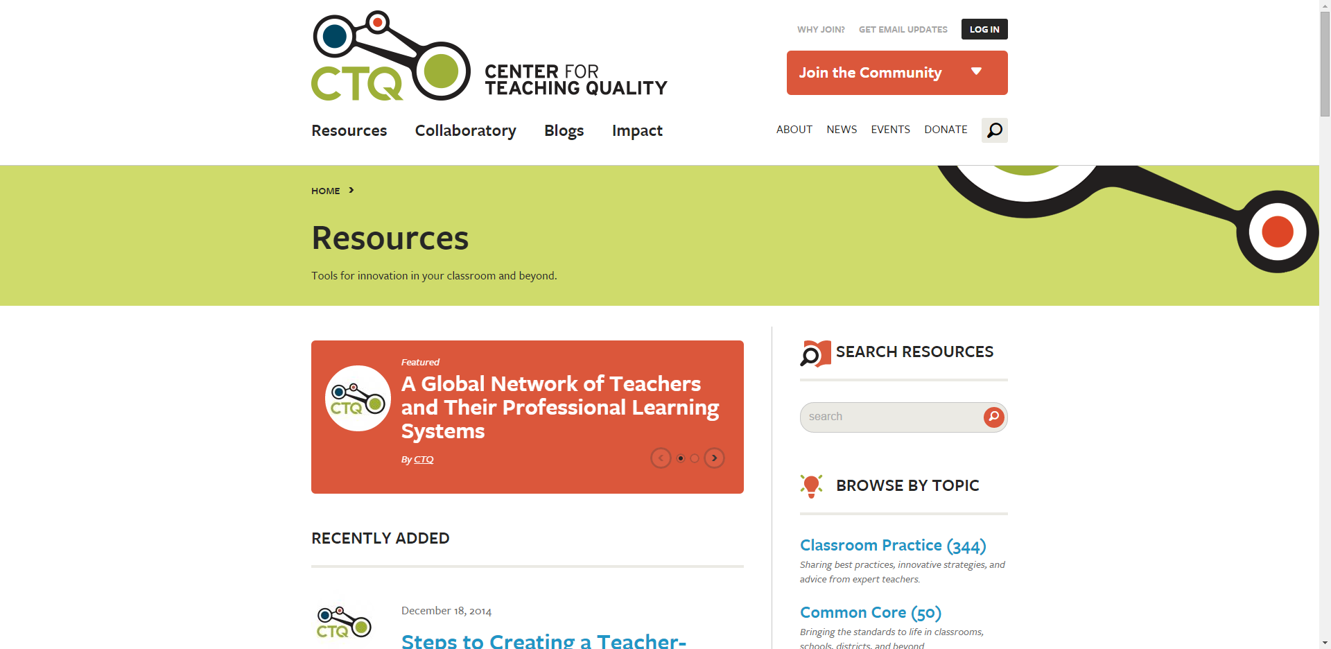 Our Salesforce Consulting Consulting for Center For Teaching Quality
